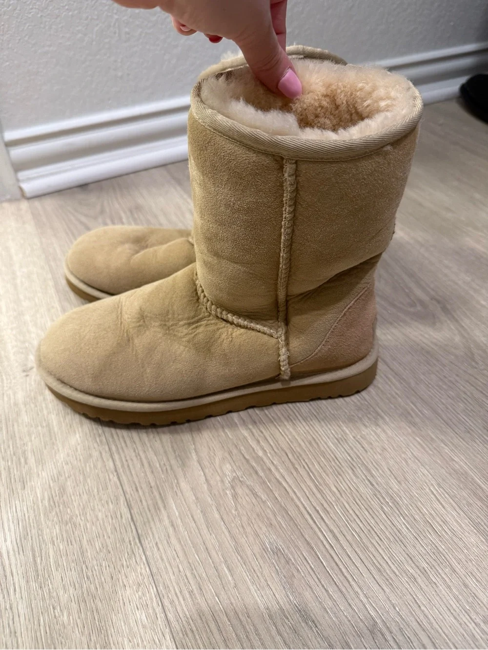 UGG Classic Tan Suede Boots